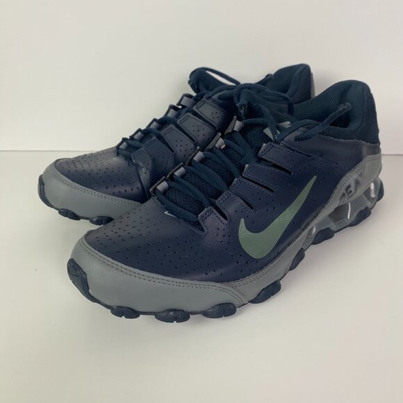 Nike Reax 8 TR Cross Training Shoes Men's 10.5 Blue Gray Sneakers - Picture 6 of 16
